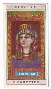 Ancient Egypt: Vintage 1912 card of Amenirdis I 25th Dynasty God's Wife of Amun - Picture 1 of 1