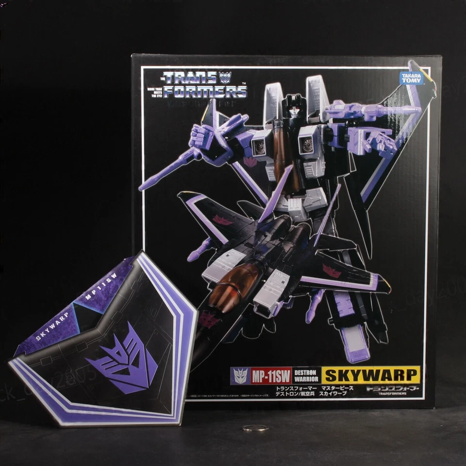 Takara Tomy Transformers Masterpiece MP-11SW Skywarp w/ Coin 100% Authentic - Image 1 of 4