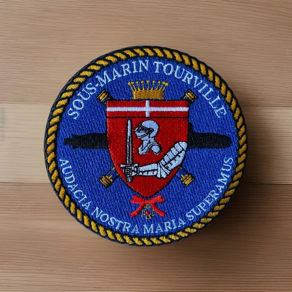 Patch écusson sous-marin SNA Tourville - Photo 1/1