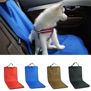 Car Rear Back Seat Cover Dog Pet Auto Protector Waterproof Non-slip Hammock Mat - Picture 1 of 15