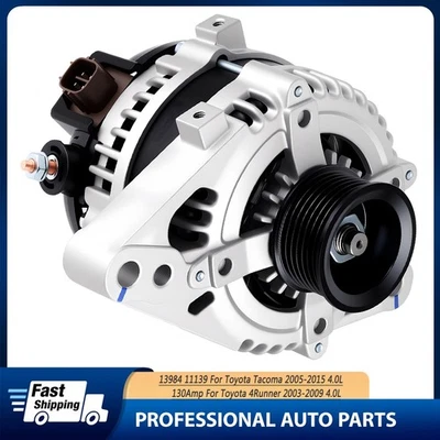 OEM Alternator For Toyota Tacoma 2005-2015 4Runner 2003-2009 4.0L 130 Amp 11139N - Image 1 of 4