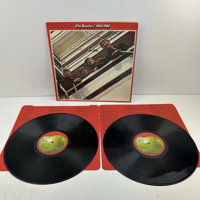 The Beatles 1962-1966 Vinyl Record VG/EX Double LP Album 1973  PCSP 717 - Image 1 of 4