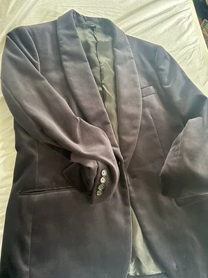 Chaqueta azul J.Crew Velevet talla 40S Foto 1 de 4