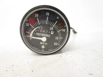 72 Suzuki TS 50 1972 Gaucho OEM velocímetro Speedo 34100-26612-999 Foto 1 de 4