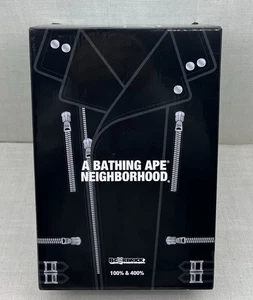 Bearbrick 100% 400% BAPE Neighborhood Shark Jacket Set Medicom Toy - Bild 1 von 18