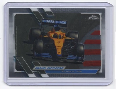 2021 Topps Chrome Formula 1 Daniel Ricciardo McLaren F1 Team #100 - Image 1 of 2