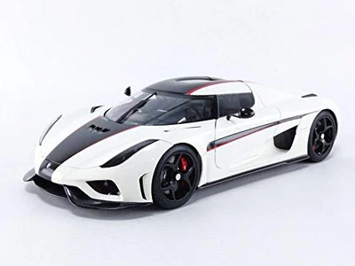 AUTOart 1/18 Koenigsegg Legera White/Carbon Black/Red 79027 - Image 1 of 4