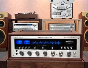 Estuche de madera Marantz 4430 receptor vintage totalmente restaurado, recapitulado - 1 año WRT - Imagen 1 de 15