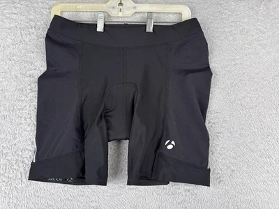 Bontrager Cycling Shorts Womens Extra Large Black Nylon Blend Padded Sonic - Image 1 of 4