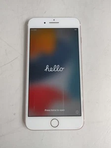 Apple IPHONE 7 Plus A1784 128 GB Ios 15.8.3 or Rose Verrouillé À At&t Smartphone - Photo 1 sur 6