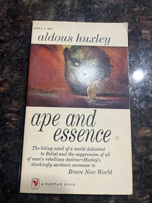 Ape and Essence︱Aldous Huxley︱Vintage Science Fiction Book︱1958 - Изображение 1 из 4