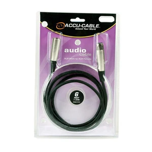 Cable de batería XL-6 XLR-XLR 6 pies micrófono/cable de audio - Imagen 1 de 1