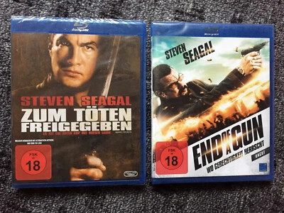 MARKED FOR DEATH + END OF A GUN - Blu-ray Region B ( UK ) - Steven Seagal - Image 1 of 2