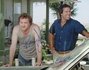Chevy Chase/Randy Quaid Dual-Autographed 11x14 Photo "Vacation" JSA - Bild 1 von 3
