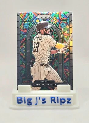 2022 Panini Prizm Baseball Stained Glass Fernando Tatis Jr Insert - Image 1 of 2