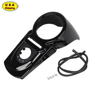 Fuel Tank Dash Panel Console For Harley Dyna Fat Bob Super Glide Low Rider 04-Up - Picture 1 of 12