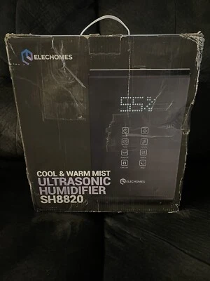 Elechomes SH8820 Humidifier,5.5L Top Fill Warm and Cool Mist Humidifiers Read De - Image 1 of 4