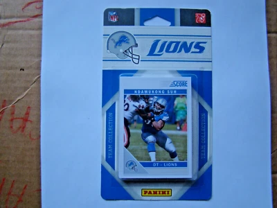 2011 SCORE DETROIT LIONS TEAM SET - Image 1 of 4