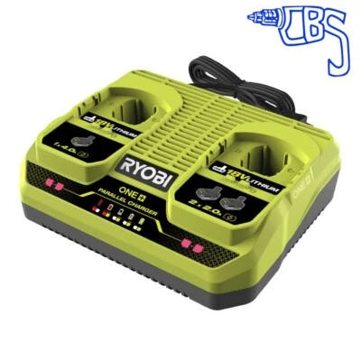 Ryobi ONE+ Dual Port Parallel Charger 18V RC18240 - DAMAGED BOX