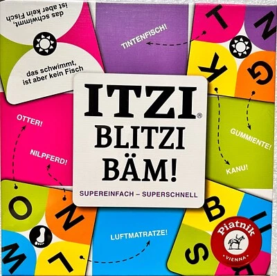 Itzi Blitzi Bam! Piatnik Family Game Card Game Children's Game Word Game Party - Image 1 of 4