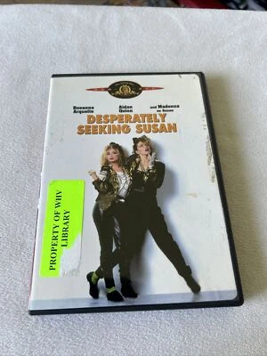 Desperately Seeking Susan (DVD, 2000) Madonna Rosanna Arquette Aidan Quinn OOP - Image 1 of 3