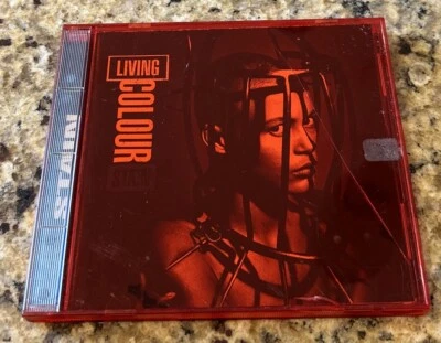 LIVING COLOUR Stain (Red Case) CD 1993 SONY CASE HAS CRACK. EK 52780 Foto 1 de 3