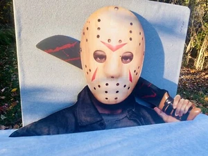 MASSIVE 60”x34” SUPER RARE JASON Friday 13th Horror Store PROMO 2024 Halloween - Picture 1 of 4