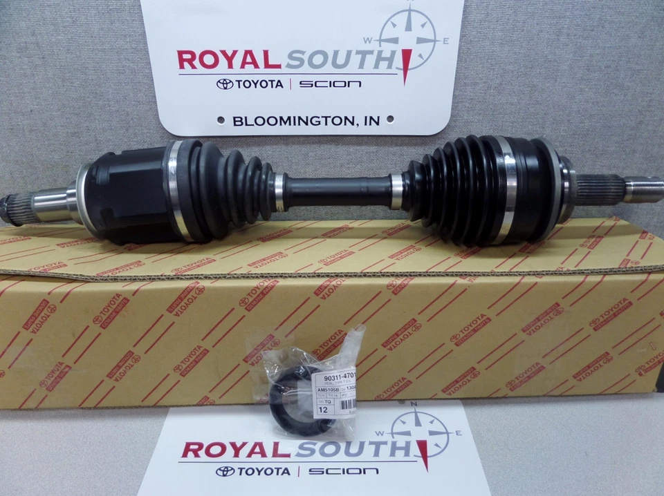 Juego de eje izquierdo y sello genuino OEM OE Toyota FJ Cruiser 2007 2008 2009   Foto 1 de 3