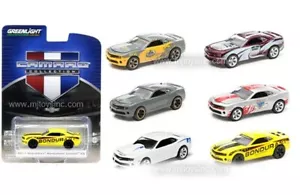 JUEGO DE 6 PIEZAS COLECCIÓN CAMARO SERIE 1 FUNDIDO A PRESIÓN 1/64 POR GREENLIGHT ARTÍCULO # 29750 - Imagen 1 de 1