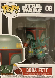 John Morton -GENUINE Signed Boba Fett Funko 08 Beckett Authenticated - Picture 1 of 2