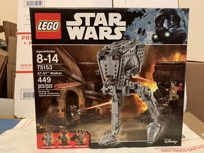 Lego 75153 AT-ST Walker Star Wars Driver Rebel Trooper Baze Malbus sealed new - Image 1 of 4
