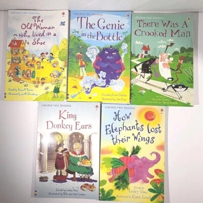USBORNE First Reading Books Lot of 5 Mixed Titles [309] Foto 1 de 4