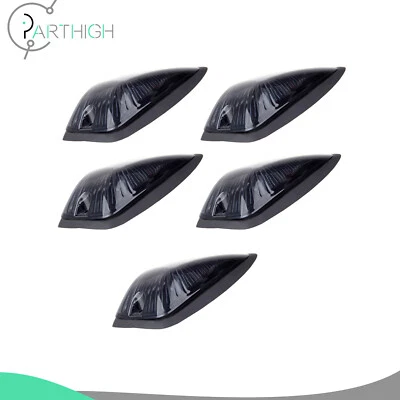 5x luz de señalización lateral de humo para Chevrolet C1500 C2500 + base de señalización de 5 piezas Foto 1 de 4