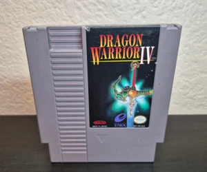 Nintendo NES Dragon Warrior IV Nur Spielkassette Original Gereinigt Funktioniert - Bild 1 von 10