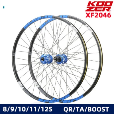 Mountain Bike Wheelset 26/27.5/29er Rim 72 Ring 4Bearing Thru QR 8-12s MTB Wheel - Image 1 of 4