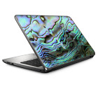 Universal Laptop Skins wrap for 15" - Aged  Rough Dirty Brick Wall Panel