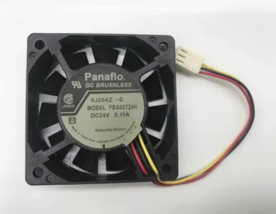 for Panaflo FBA06T24H 6015 60mm 6cm DC 24V server inverter axial cooling fan QQA - Image 1 of 3