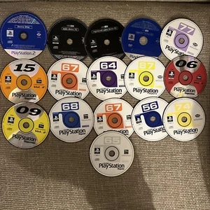 PlayStation Demo Disc Bundle Official PlayStation Magazine  15 67 77 68 65 9 6 - Picture 1 of 4