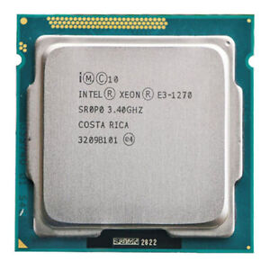 Intel Xeon E3-1270 CPU Quad Core 3.4GHz 8M 80W SR00N LGA 1155 Processor