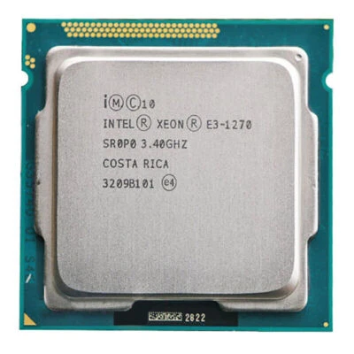 Intel Xeon E3-1270 CPU Quad Core 3.4GHz 8M 80W SR00N LGA 1155 Processor - Image 1 of 2