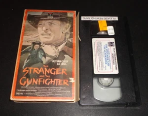 The Stranger And The Gunfighter (VHS, 1974) Lee Van Cleef - Rare Western HTF OOP - Picture 1 of 4