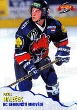 1999-00 Czech Score Blue #9 Pavel Malecek