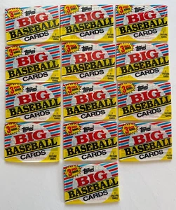 13 NEW Packs - 1988 Topps BIG Baseball Cards – 3rd Series - Picture 1 of 3