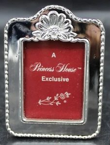 Princess House Silverplated 3"x2" Picture Frame New In Box - Picture 1 of 2