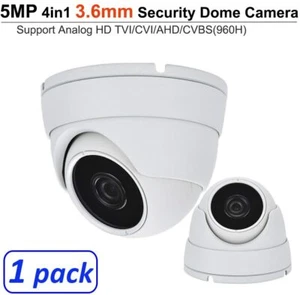 Telecamera di sorveglianza SVD 5 megapixel 4 in 1 TVI/AHD/CVI/CVBS 3,6 mm obiettivo fisso - Foto 1 di 5