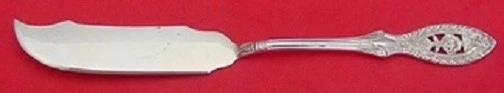 Cuchillo de mantequilla maestro de plata esterlina Valenciennes by Manchester FH 7 3/8" Foto 1 de 1