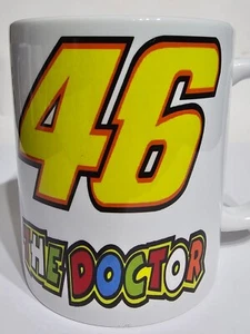 VALENTINO ROSSI MOTOGP DOCTOR GELB Becher Tasse GESCHENKBOX - Bild 1 von 2