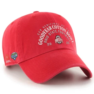 Men's '47 Scarlet Ohio State Buckeyes College Football Playoff 2025 Cotton Bowl - Picture 1 of 3