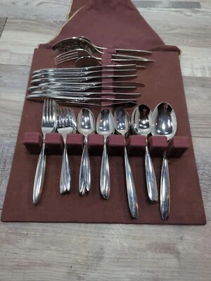 Cubiertos vintage Oneida LTD 1881 Rogers acero inoxidable 61 piezas Foto 1 de 4