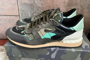 Valentino Garavani Rockrunner Türkis Gr. 46 UK 12 US 13 Sneaker Trainer - Bild 1 von 18